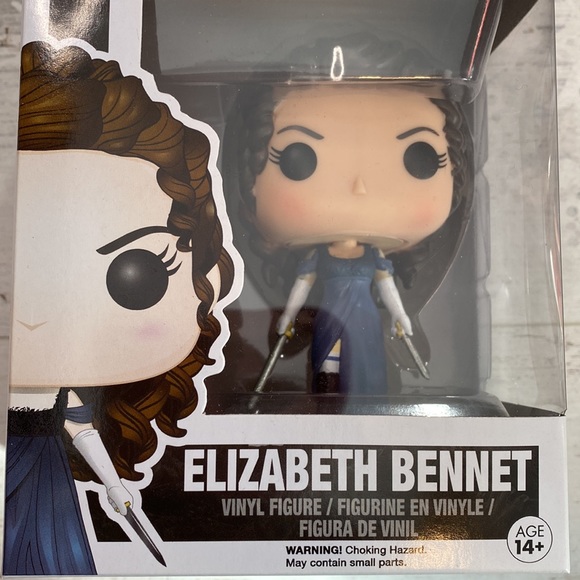 Funko Pop Elizabeth Bennet #266 Pride Prejudice Zombies Figure - Picture 3 of 8